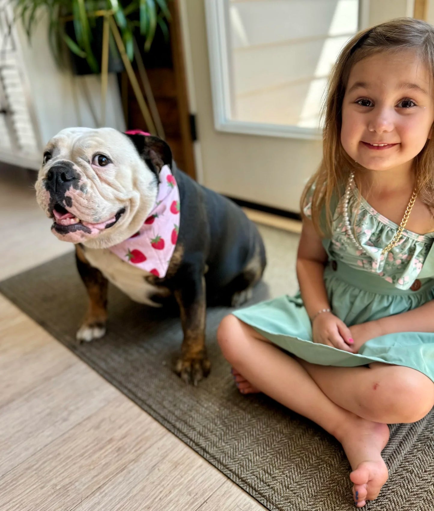 Strawberries and Cream Bandana