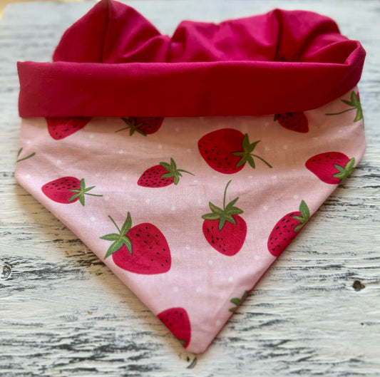 Strawberries and Cream Bandana