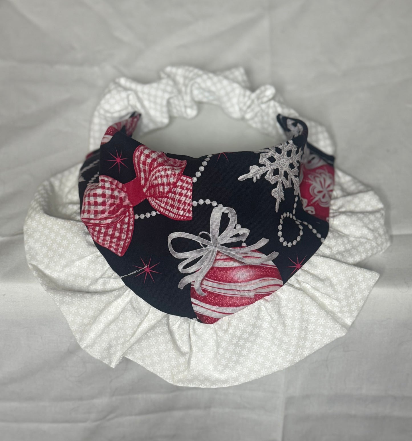 Merry & Bright Ruffle Bandana