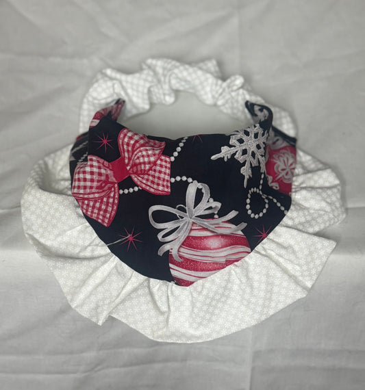 Merry & Bright Ruffle Bandana