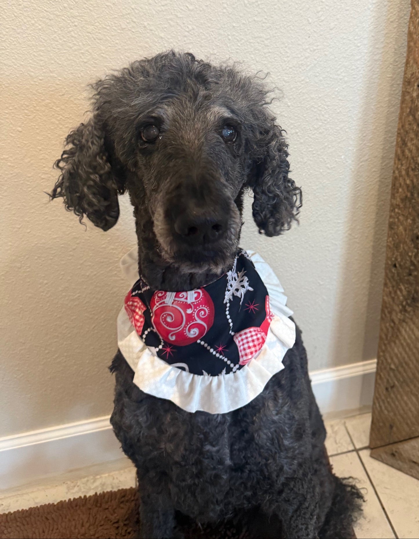 Merry & Bright Ruffle Bandana
